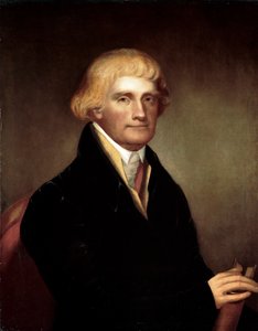 Portret van Thomas Jefferson